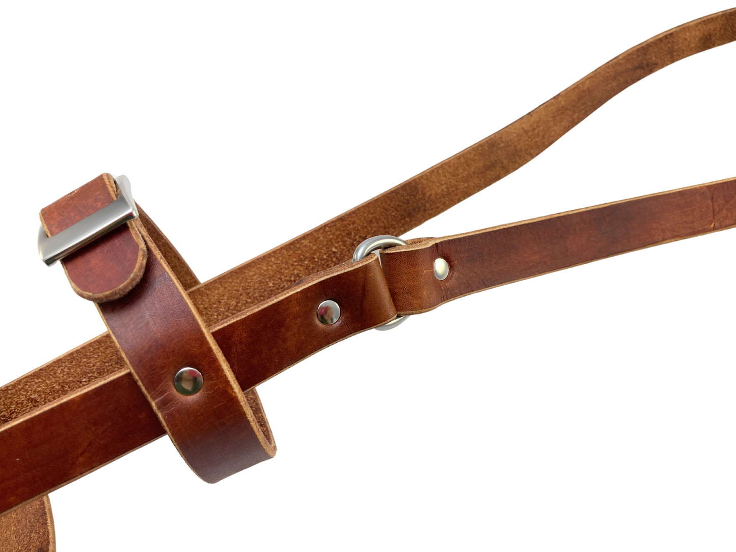 "The tough boy" leather water bottle sling
