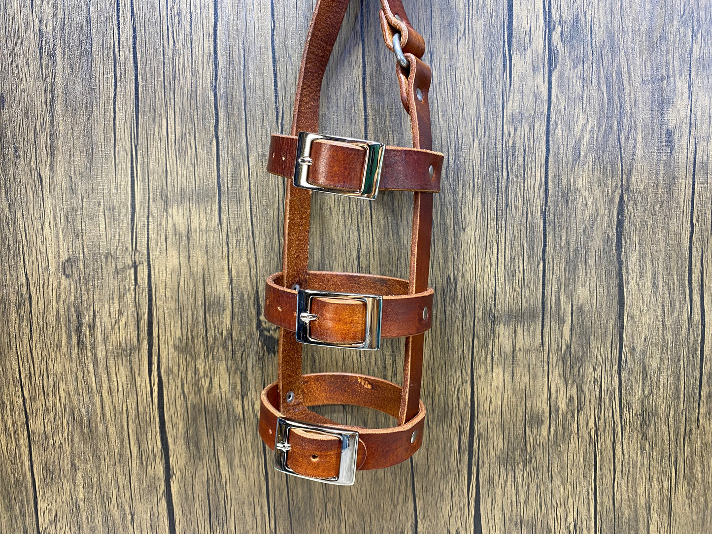"The tough boy" leather water bottle sling