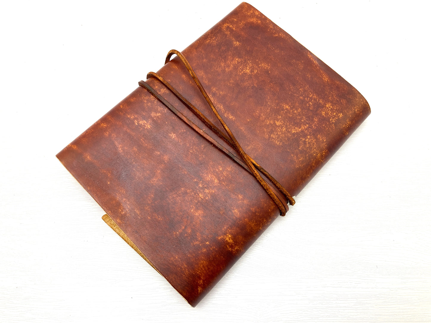 Wandering spirits leather journal cover