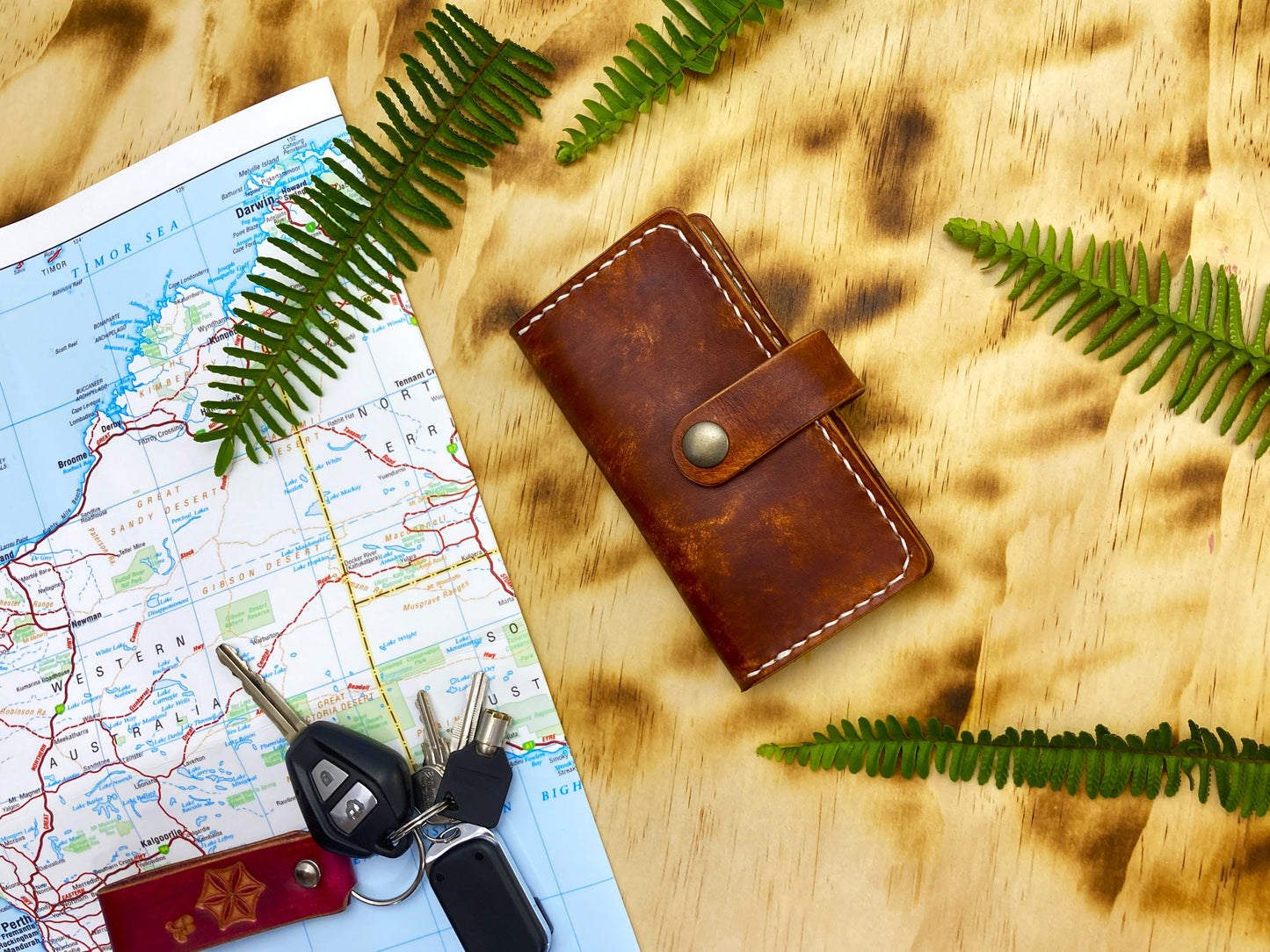 Wild leather phone case