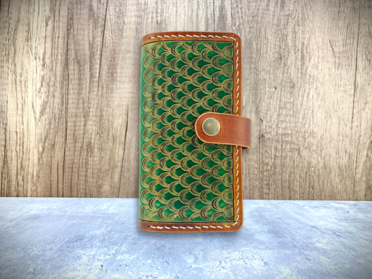 Full protection universal phone wallet - Dragon Scales