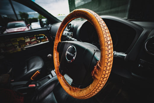 What makes our leather steering wheel special?