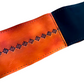Dual tone hand tooled wheel wrap - Diamond