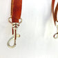 Adventurers full grain leather camera strap - green nature