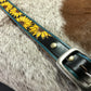Hand painted Sunflower belt